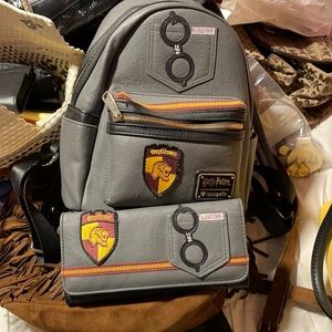 Loungefly Harry Potter mini backpack and wallet